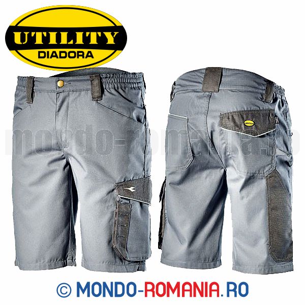 Pantaloni scurti DIADORA, gri - Echipamente de lucru